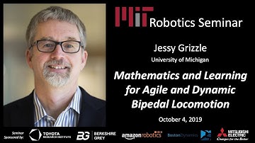 MIT Robotics - Jessy Grizzle - Mathematics and Learning for Bipedal Locomotion