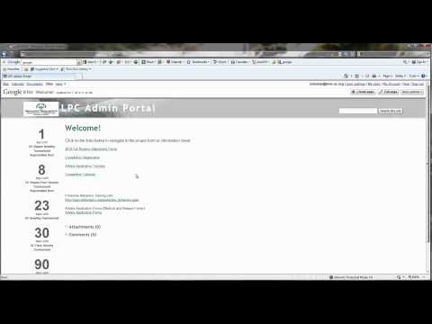 How to: Log in to the LPC Web-Portal