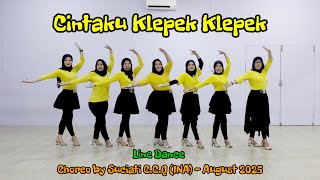 Cintaku Klepek Klepek Line Dance - Choreo @suciaticihantacihanta4237 - by Melody Line Dance Gombong 