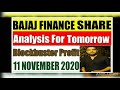 NOVEMBER 11|Bajaj Finance Stock Analysis|Bajaj Finance Share|BAJAJ FINANCE SHARE LATEST NEWS| Mp3 Song