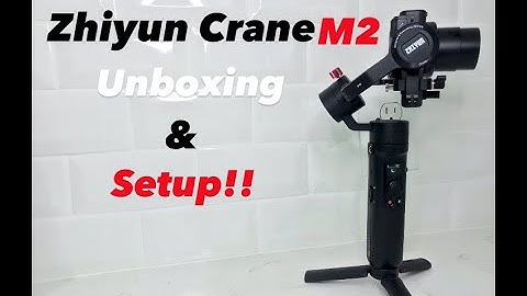 Zhiyun Crane M2 Unboxing & Setup Review!