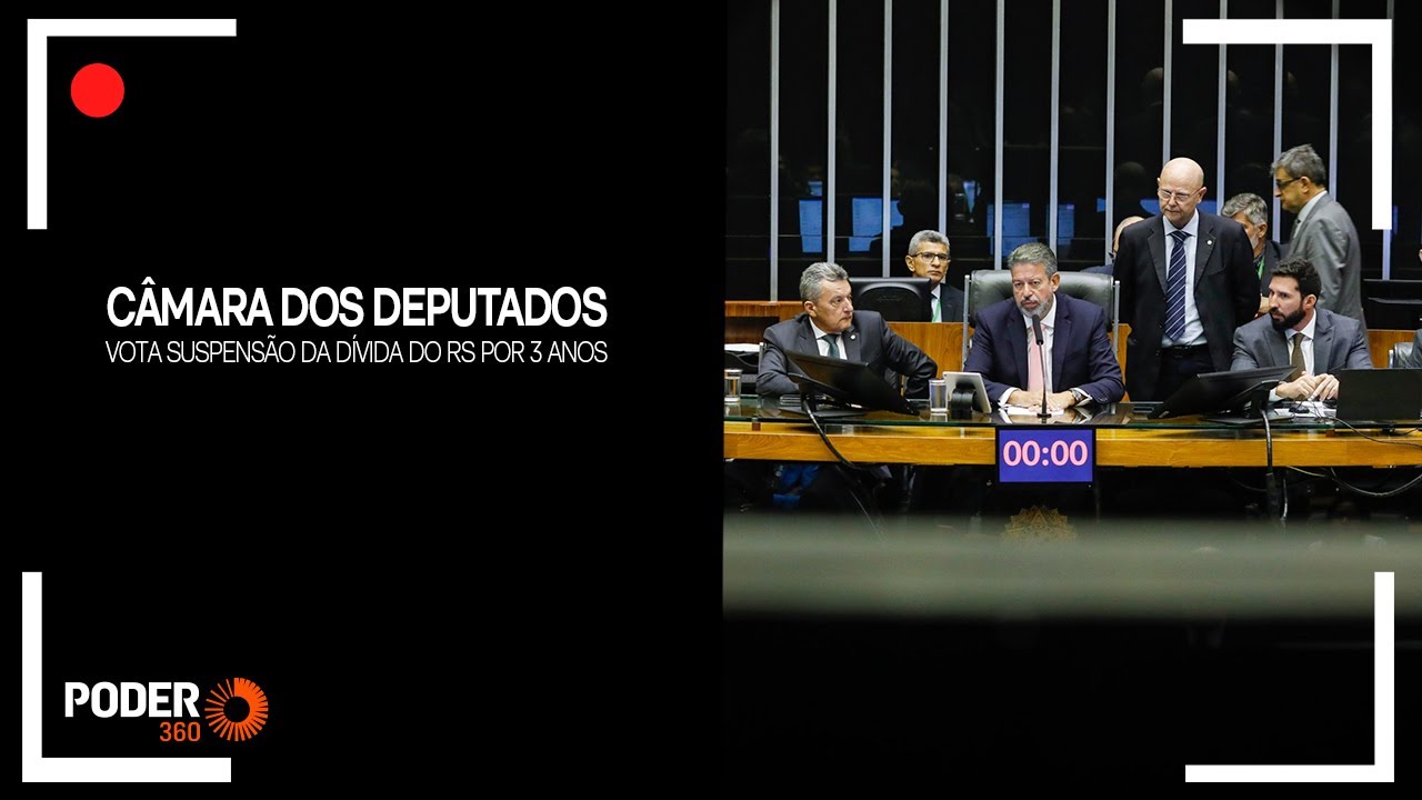 Ao vivo: Câmara vota suspensão da dívida do RS por 3 anos