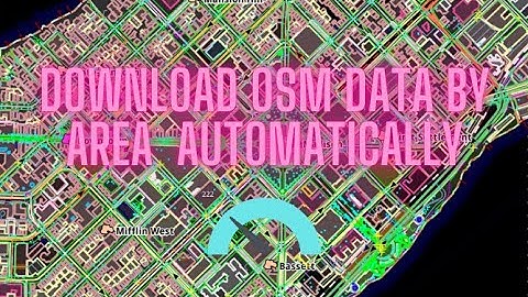 QGIS Tutorial : Download OSM Data By Area With This Easy To Use QGIS Plugin! #qgis #osm