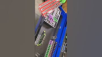 2025 ToolBoxTour #snapon #harborfreight #tools #toolbox top drawers are all but completely set up!🔧🏁