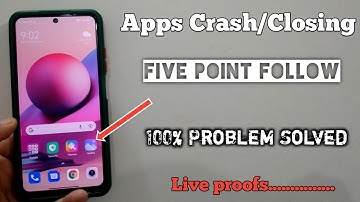 apps auto back & crashing problem fix any android | apps automatically closing | keep stopping
