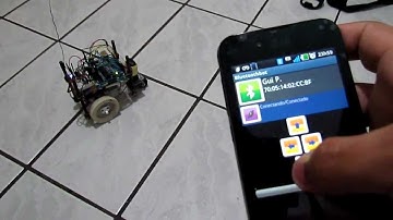 Robô controlado por celular via Bluetooth [versão HD]