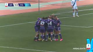 Inter-Fiorentina 2-2 | Magull incanta subito e ispira la rimonta |#CoppaItaliaFemminile Frecciarossa