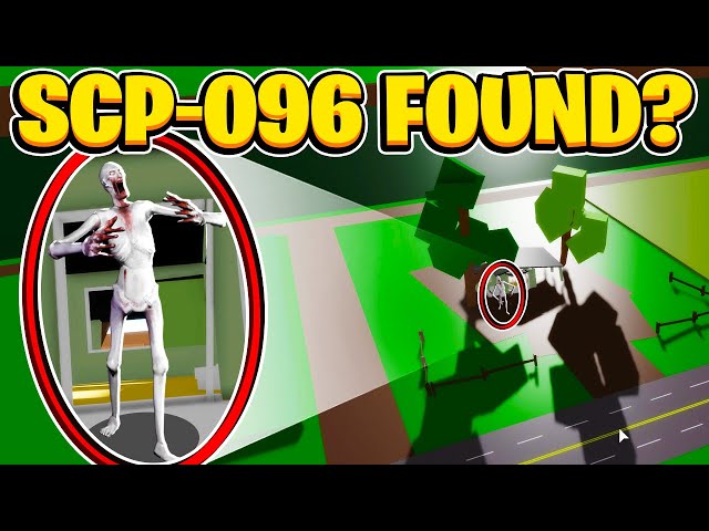 VIREI O SCP-096 NO BROOKHAVEN - ROBLOX 