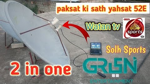 yahsat with paksat mm1 dish antenna setting on 4.5.6feet dish || yahsat new latest updates 2025?