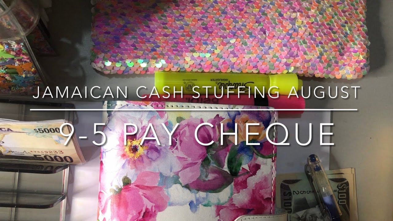 Cash stuffing Jamaican cash August 2022 YouTube