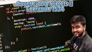 Count Good Triplets || Leetcode 1534 || Brute is the Best