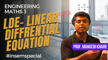 LINEAR DIFFRENTIAL EQUATION | M3 | ENGINEERING | #engineering #sppu #sppuexam #m3 #endsem #newupdate