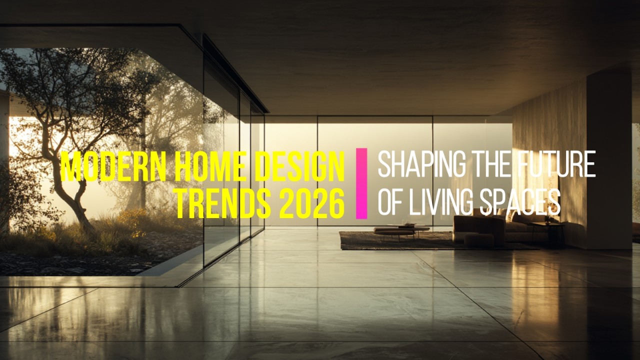 Design Trends 2026 Modern Home : Future of Living Spaces