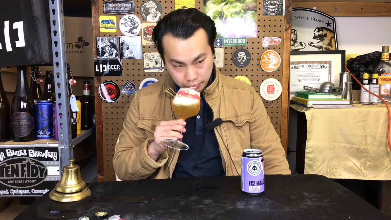 Ballast Point Passing Haze (New Hazy Session IPA!) Review Ep. 1953