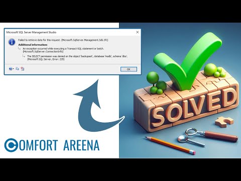 Solved - The SELECT permission was denied on the object 'Items', database 'db', schema 'dbo'.