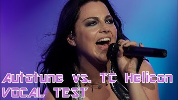 AutoTune vs. TC Helicon Voicelive Play Vocal Test