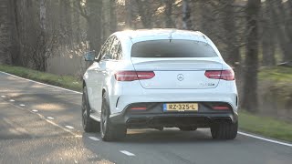 Mercedes Gle63 S Amg With Decat Exhaust - Loud Revs And Accelerations