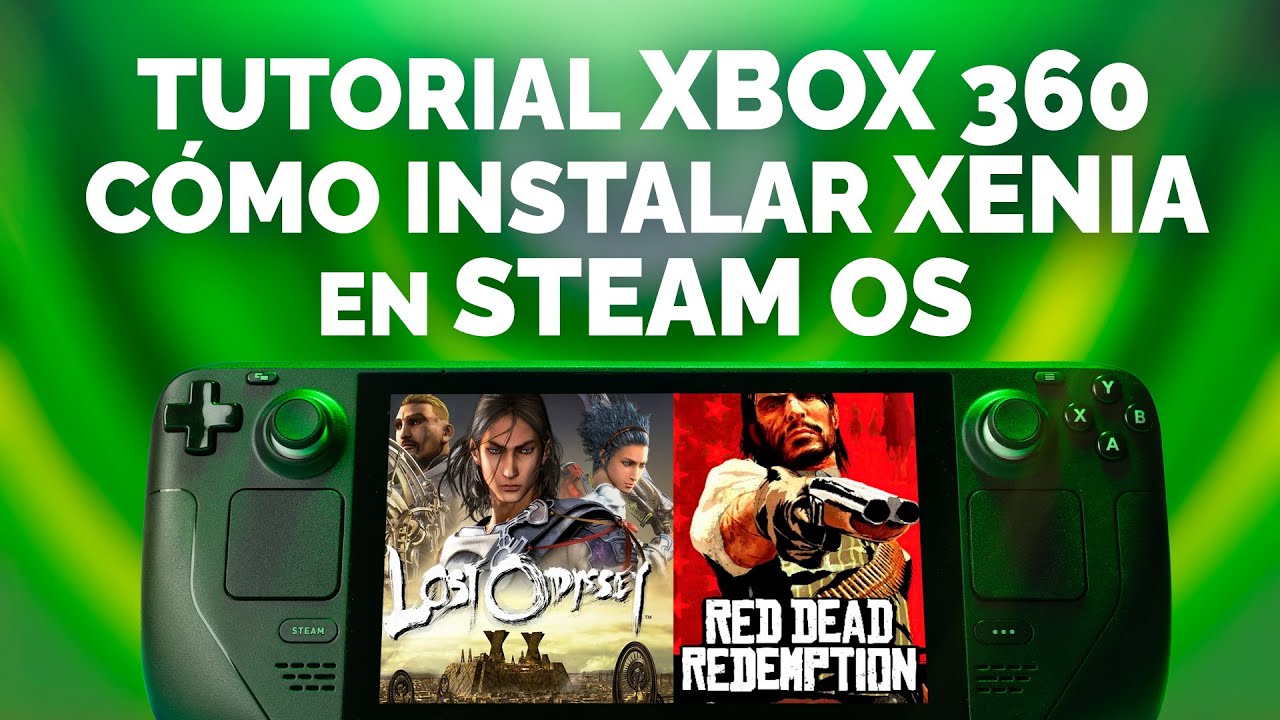 Tutorial: cómo instalar emulador de Xbox 360 en Steam Deck - Xenia en Steam  OS - YouTube