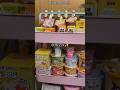 Snack organization. I just bought a new pink little car 🛒 and I've put all my favorite snacks in it.