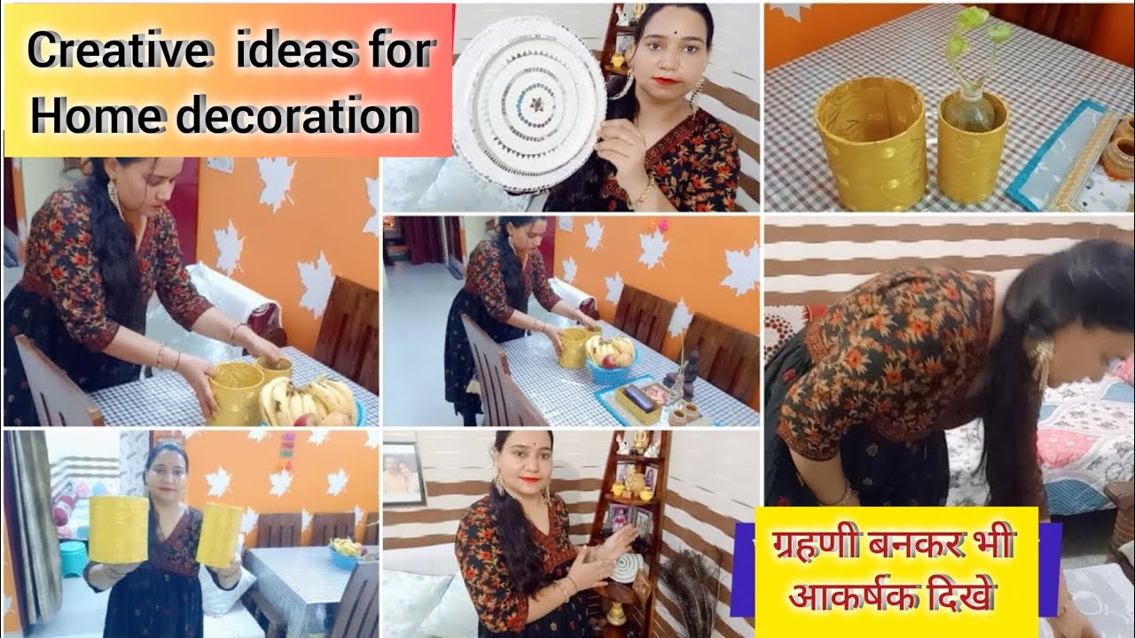 CREATIVE IDEAS for HOME DECORATION/ORGANISATION/MOTIVATION/DIY from waste material 