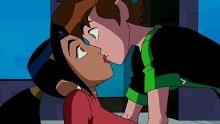 Beso de Ben y Kai ~ Ben 10 Omniverse (Español Latino).