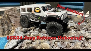 Scx24 Jeep Rubicon Unboxing and Review!