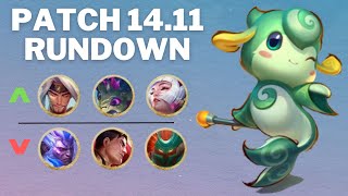 Patch 14.11 Rundown | Teamfight Tactics