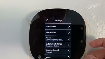 Ecobee Heat / Cold Air Setting
