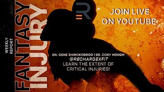 Week 4 Fantasy Football Injury Report | Physical Therapists Breakdown Critical Injuries | RECHARGE