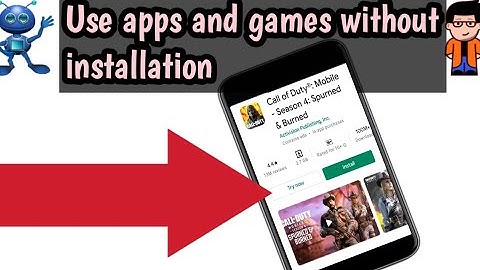 How to use apps and games without installation on playstore | #shorts