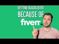 Voice over tips  getting blacklisted becuase of fiverr