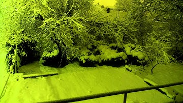snow timelapse raspberry pi