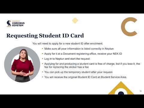 Requesting Student ID Card