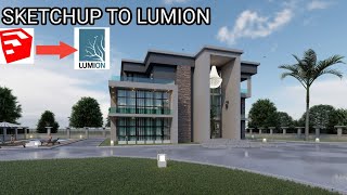 How to import Sketchup  to Lumion - Lumion tips and Tricks Sketchup 2021