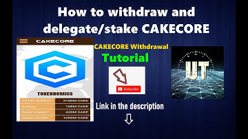 CAKECORE withdrawal and staking | How to withdraw and stake CAKE in metamask wallet