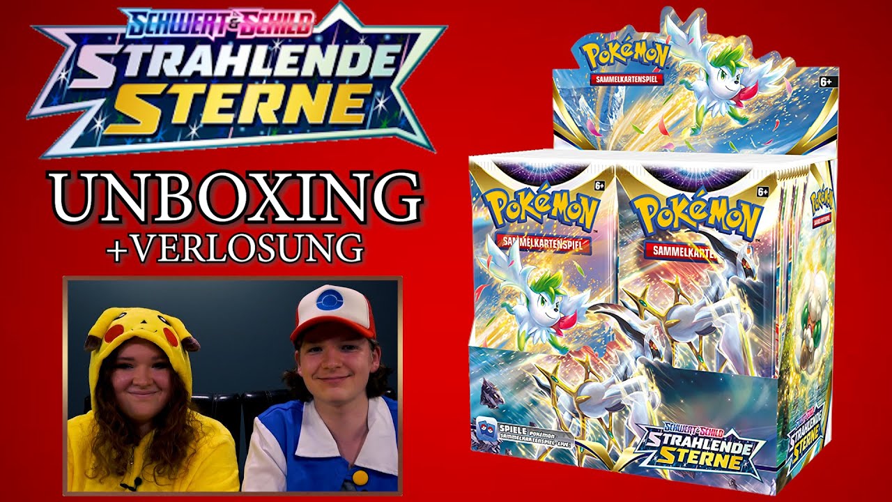 Pokemon Strahlende Sterne Opening | Schwert & Schild | Trader | Unboxing Booster Display deutsch