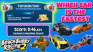 Terrarium Time 💨| Which Car Is The FASTEST 🏎️| Interloper 🧯| Beach Buggy Racing 2 🏖🏁| BB Racing 2 screenshot 2
