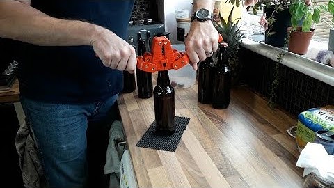 Capping Beer Bottles