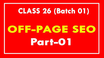 off page SEO Link Building Backlinks Part 01