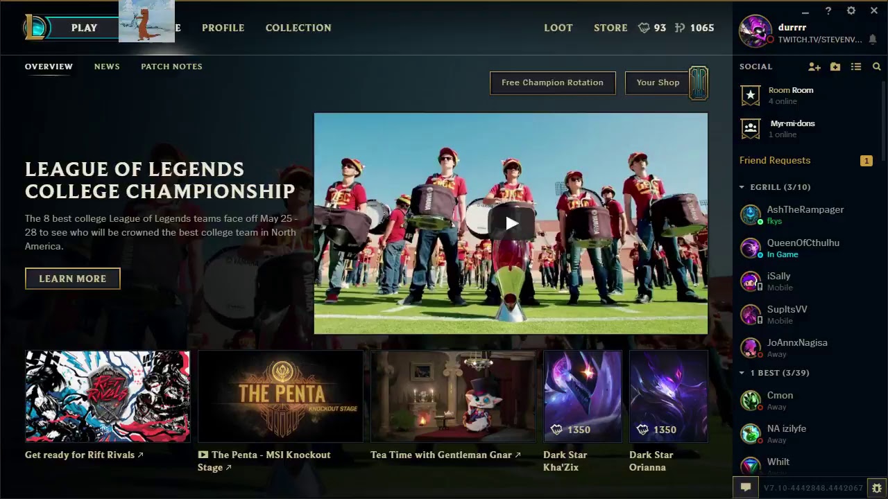 Misha Lynn Pom Model Purple Army Cx ScYx17 Playing Heroes of the storm