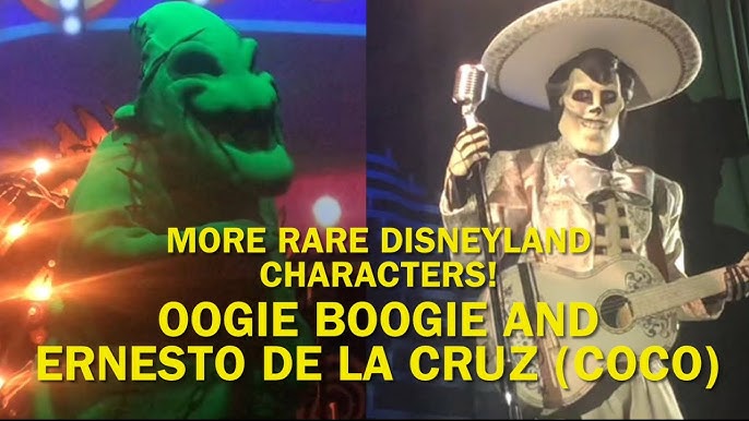 Ernesto de la Cruz at Oogie Boogie Bash at Disney California Adventure 