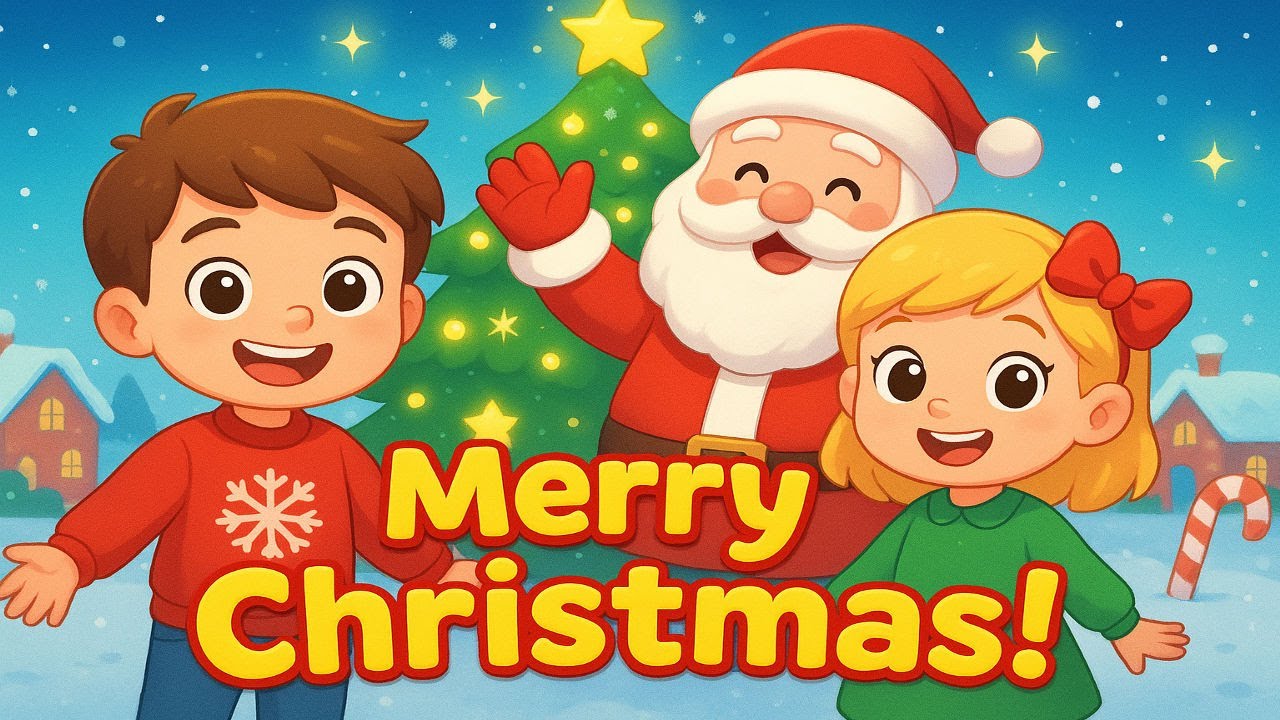 Merry Merry Christmas 🎅 | Christmas Songs for Kids | Holiday Fun - YouTube