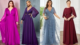 Mother of the Bride Goals: Stunning Full Length Maxi Dresses for Women