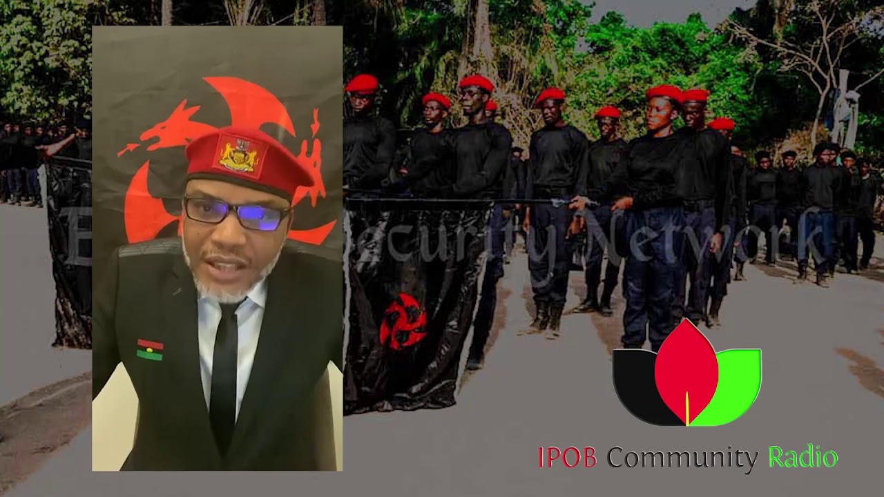 Eastern Security Network Biafra -  Nnamdi Kanu's Broadcast on 12th December 2020