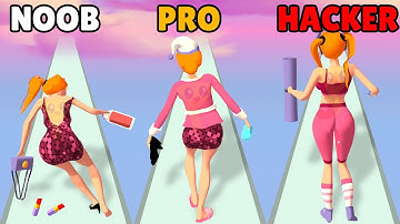 NOOB vs PRO vs HACKER in Juice Run 3D