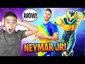 New *NEYMAR JR* Skin in FORTNITE!!! | Royalty Gaming