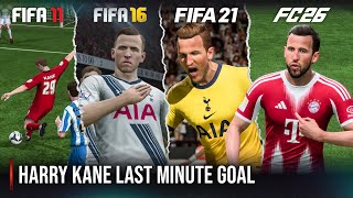 Harry Kane Last Minute Goal In Every FIFA | 2011 - 2026 | Net Worth
