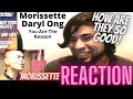 FIRST TIME Listening & Reacting to Morissette & Daryl Ong (You Are The Reason) (Singer/Rapper Reacts
