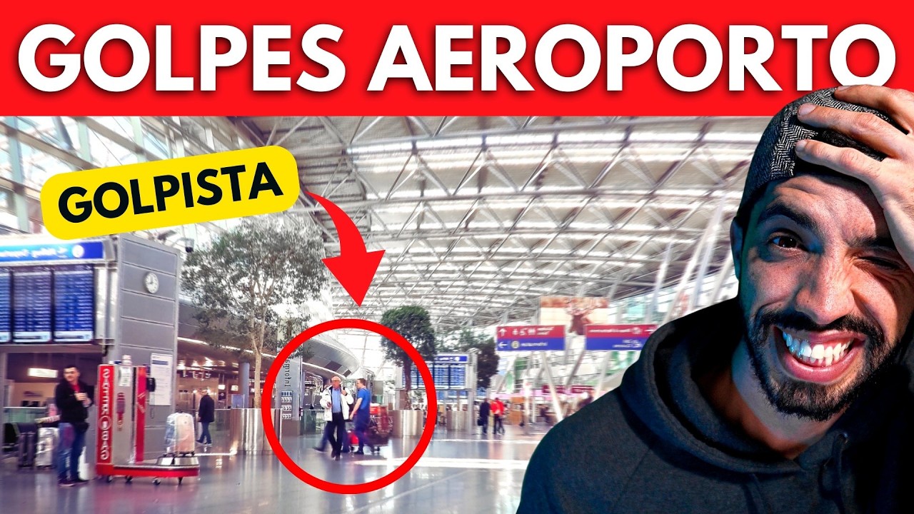 7 CILADAS NO AEROPORTO para ficar ALERTA em 2024!