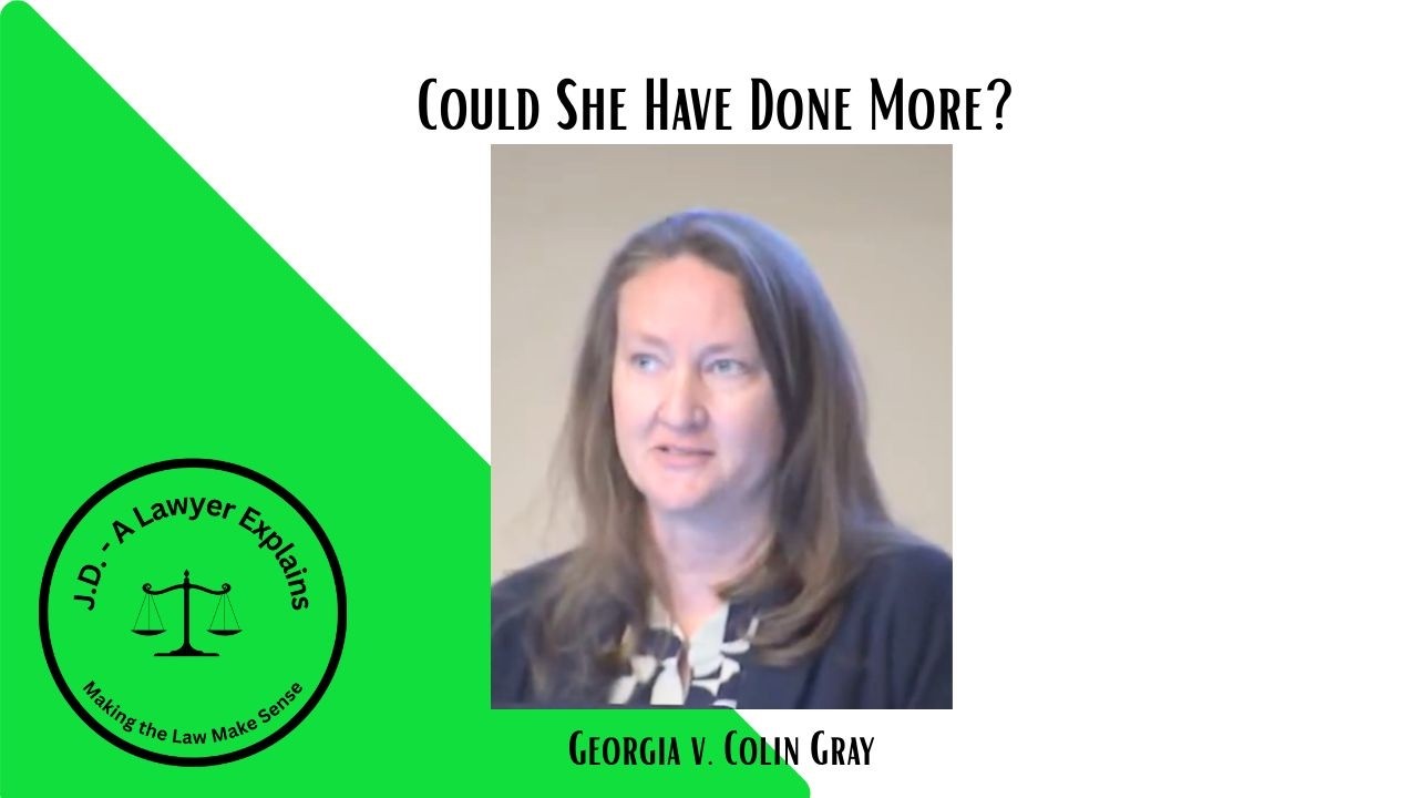 32 минуты, которые могут решить исход дела Колина Грея.